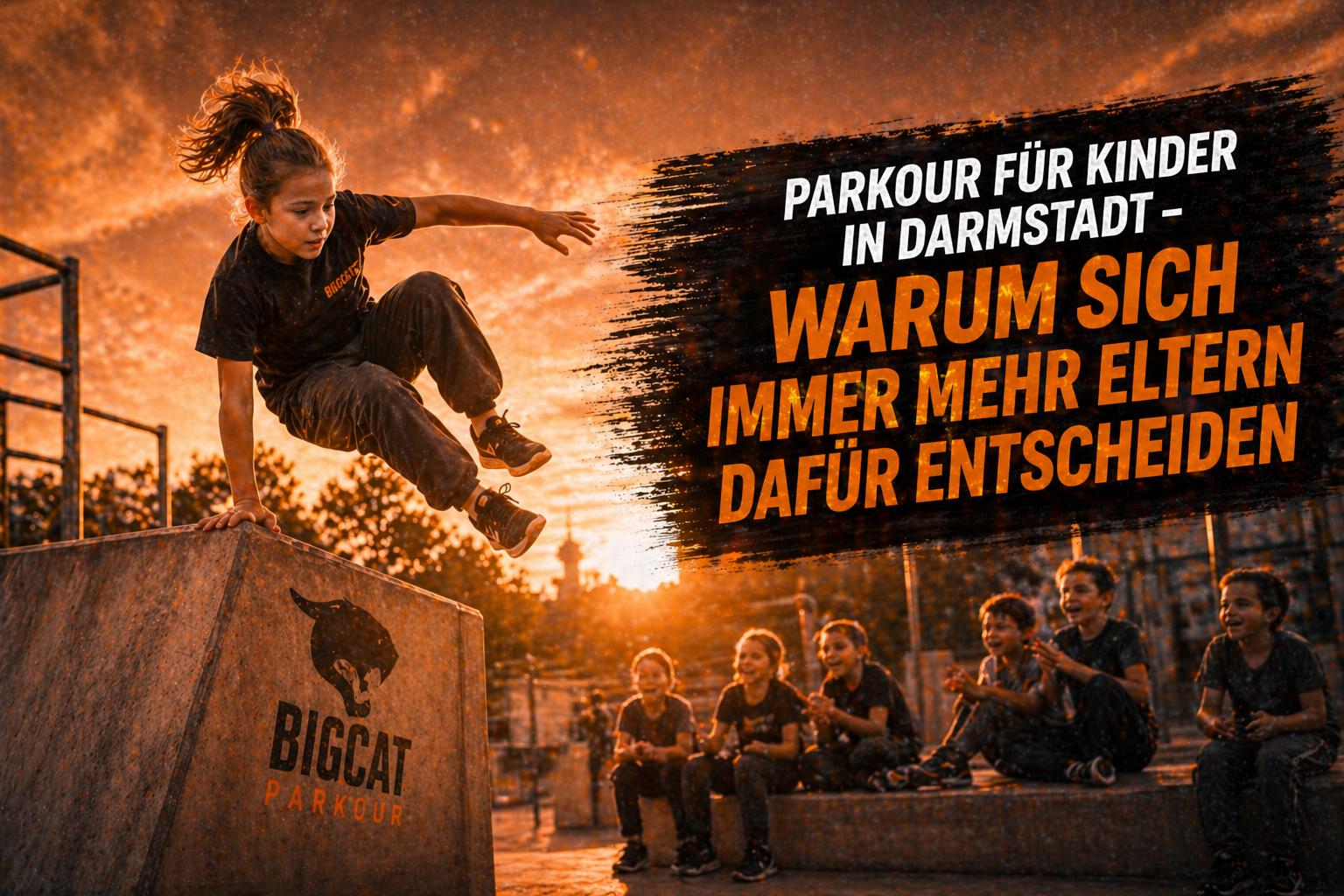 Parkour für Kinder in Darmstadt – Warum sich immer mehr Eltern dafür entscheiden