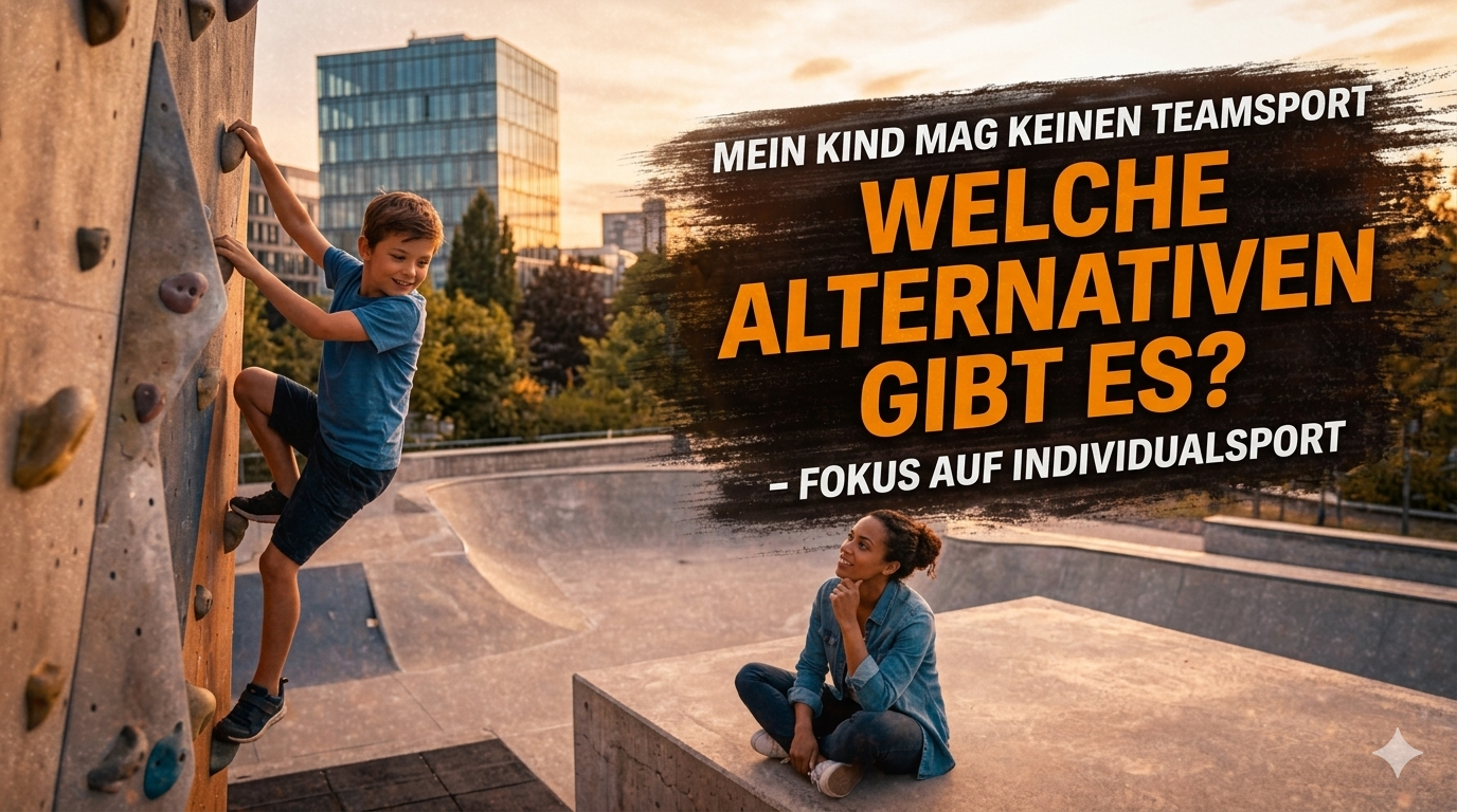 Mein Kind mag keinen Teamsport – welche Alternativen gibt es?